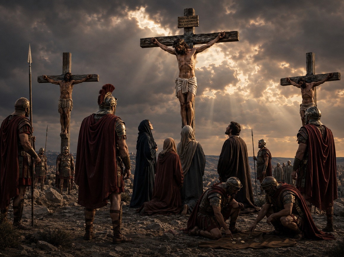 The Crucifixion at Golgotha